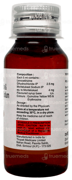 Odimont Lc Syrup 60Ml Odimont Lc Syrup 60Ml